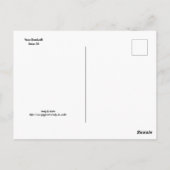 ヴェネツィアボードウォークポストカード ポストカード (裏面)