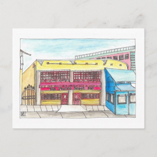 ヴェネツィアボードウォーク#3 ポストカード (正面)