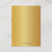 ヴェネツィアマスカレードマスクパープルプレイスカード プレイスカード (裏面)