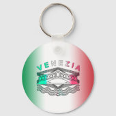 ヴェネツィアリアルトはっきりしたラインズメタル キーホルダー (裏面)