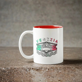 ヴェネツィアリアルトはっきりしたライン ツートーンマグカップ