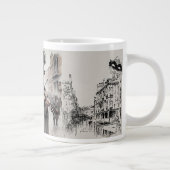 ヴェネツィアローマ、ヴェネツィアカーニバルチャーム、バケーション ジャンボコーヒーマグカップ (右)