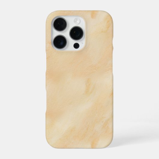 ヴェネツィアンプラスターウォームクリームわびさびミニマリスト iPhoneケース (裏面)