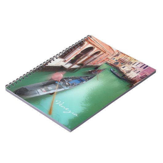 ヴェネツィアヴィンテージノート ノートブック (左側)