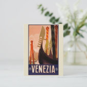 ヴェネツィアヴィンテージ旅行はがき ポストカード (スタンド正面)