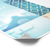 ヴェネツィアヴィンテージ旅行ポスター ポスター (角)