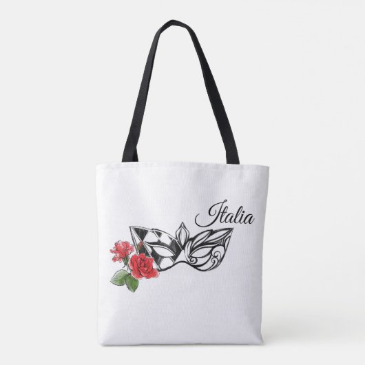 *~*ヴェネツィアヴェネツィアマスクとバライタリアイタリア トートバッグ (裏面)