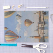 ヴェネツィア上空の空気吹き絵を描飛び油 薄葉紙 (クラフト)