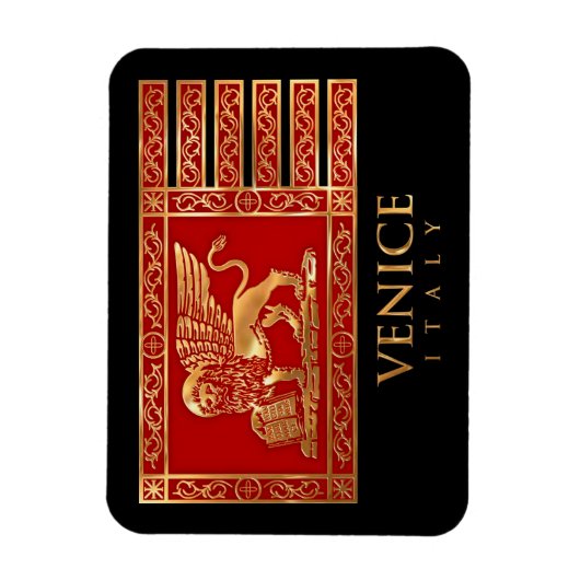 ヴェネツィア国旗 マグネット (縦)