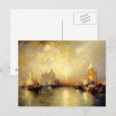 ヴェネツィア大運河への入り口 ポストカード (正面/裏面)