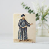 ヴェネツィア宣教師中国 ポストカード (スタンド正面)