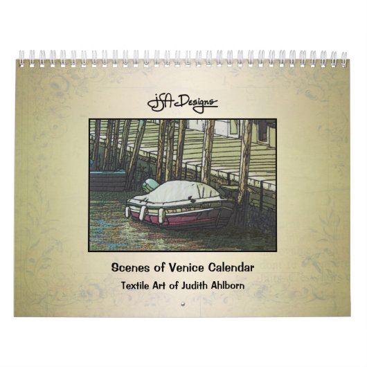 ヴェネツィア暦の風景 カレンダー (カバー)