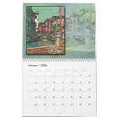 ヴェネツィア暦の風景 カレンダー (1月 2026)