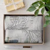 ヴェネツィア書ヴィンテージバードブランチティッシュペーパー 薄葉紙 (ギフト)