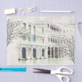 ヴェネツィア書ヴィンテージバードブランチティッシュペーパー 薄葉紙 (クラフト)