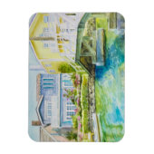 ヴェネツィア橋 マグネット (縦)