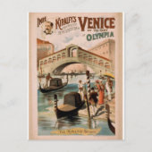 ヴェネツィア海の花嫁「リアルト橋」 ポストカード (正面)