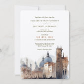 ヴェネツィア結婚スプレンダー大聖堂 招待状 (正面)