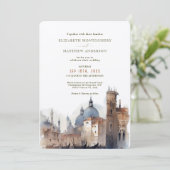 ヴェネツィア結婚スプレンダー大聖堂 招待状 (スタンド正面)