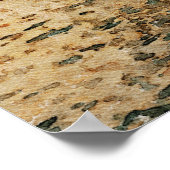 ヴェネツィア絵画グランドカナルチャンネルの水彩画 ポスター (角)