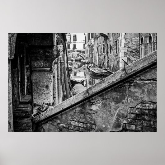 ヴェネツィア通り写真ポスター ポスター (正面)