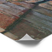 ヴェネツィア運河のポスター ポスター (角)