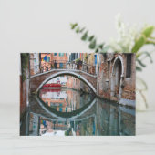 ヴェネツィア運河の橋 サンキューカード (スタンド正面)