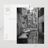 ヴェネツィア運河はがき ポストカード (正面/裏面)