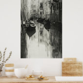 ヴェネツィア運河セレニティ：ヴィンテージスティーグリッツ・アート ポスター (キッチン)