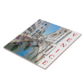 ヴェネツィア運河ビューセラミックタイル タイル (側面)