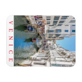 ヴェネツィア運河冷蔵庫用マグネット マグネット (横)