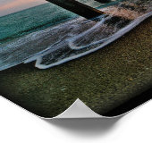 ヴェネツィア魚釣りピア ポスター (角)