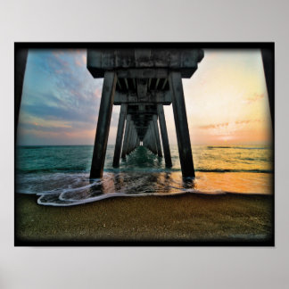 ヴェネツィア魚釣りピア ポスター