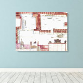 ヴェネツィア：アルセナーレ キャンバスプリント (インサイチュ (ウッドフロア))