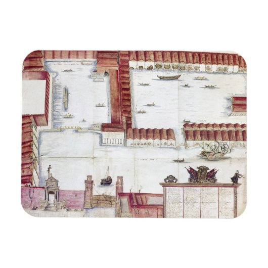 ヴェネツィア:アルセナーレ マグネット (横)