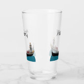 ヴェネツィア、イタリアのゴンドラとゴンドラ タンブラーグラス (左)