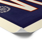 ヴェネツィア，イタリアのヴィンテージ旅行ポスター ポスター (角)