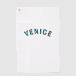 ヴェネツィア、イタリアヴィンテージアーチ ゴルフタオル