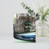 ヴェネツィア，イタリア – ゴンドラ詳細写真 ポストカード (スタンド正面)