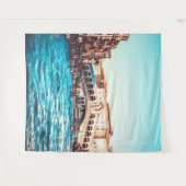 ヴェネツィア イタリア シーン | 壁画背景 タペストリー (正面(横))