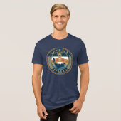 ヴェネツィア イタリア トライブレンドTシャツ (正面全面)