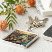 ヴェネツィア,イタリア,バンゴッホスタイル キーホルダー (側面)