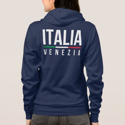 ヴェネツィア イタリア パーカ (裏面)