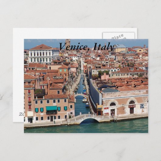 ヴェネツィア、イタリア、ポストカードでの写真。 ポストカード (正面/裏面)