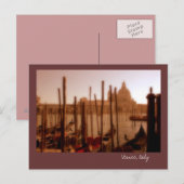 ヴェネツィア, イタリア ポストカード (正面/裏面)