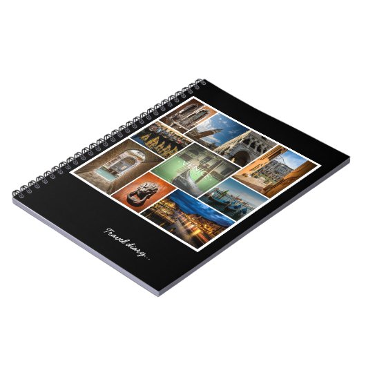 ヴェネツィア,イタリア,ヨーロッパ旅行日記 ノートブック (左側)