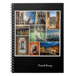 ヴェネツィア，イタリア，ヨーロッパ旅行日記 ノートブック