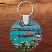 ヴェネツィア，イタリア – 空中表示 キーホルダー (正面)