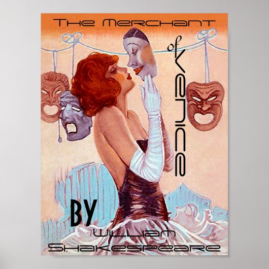 ヴェネツィア・ウィリアム・シェイクスピアの商人のポスター ポスター (正面)