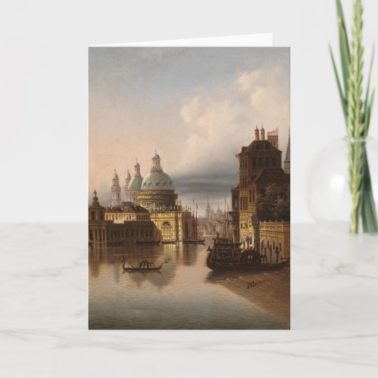 ヴェネツィア・カプリッチオ | ヨハン・ウィルヘルム・ジャンコウスキー カード (正面)